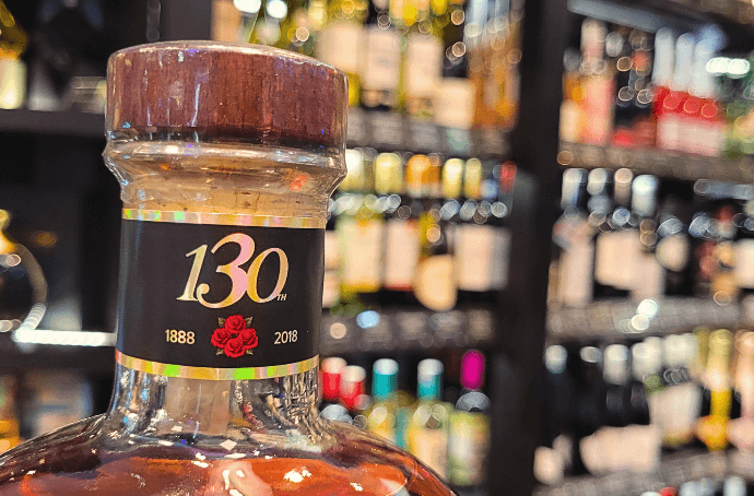 Four Roses 130 Anniversary Small Batch szyjka i korek